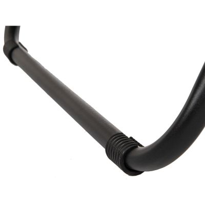 25. FOLDABLE GARDEN DECK CHAIR WITH CANOPY 173X52/65X110CM BLACK-GRAY