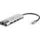 D-Link DUB-M520 adapter - Wired - Thunderbolt 3 - 60 W - 10,100,1000 Mbit/s - IEEE 802.3 - IEEE 802.3ab - IEEE 802.3az - IEEE 802.3u - IEEE 802.3x - Aluminum