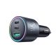 4. Joyroom JR-CCN07 145W Car Charger 2xUSB-C USB-A + 100W USB-C Cable - Dark Gray