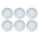 ROSE&TULIPANI ONIRIA Set of 6 dinner plates 27 cm