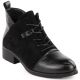 21. Women’s Black Suede-Look Ankle Boots with Warm Lining M.Daszyński MR2458-7