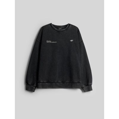 8. Women's loose sweatshirt with print 4F 4FKAW26TSWSF3185-20S