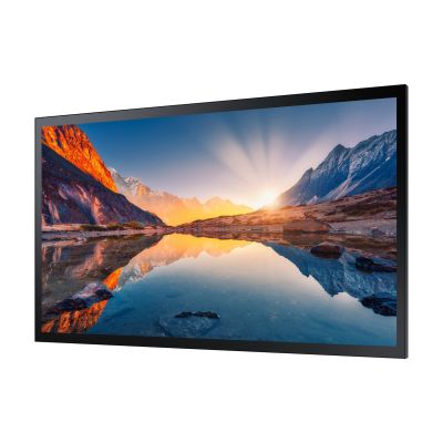 Samsung QM43B-T Digital Signage Flat Panel 109.2 cm (43") LCD Wi-Fi 500 cd/m2 4K Ultra HD Black Touchscreen Tizen 6.5 Embedded Processor 24/7