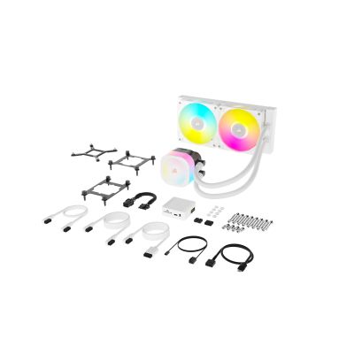5. Corsair iCUE LINK TITAN RX RGB Processor All-in-One Liquid Cooler 12cm White 1 pc.
