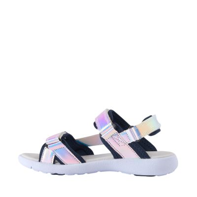 5. Girls' sandals 4F F110 multicolor 4FJWSS26FSANF110 90S