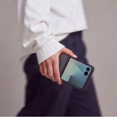 8. Tech-Protect Magmat MagSafe Case for Samsung Galaxy Z Flip 8 - Matte Black
