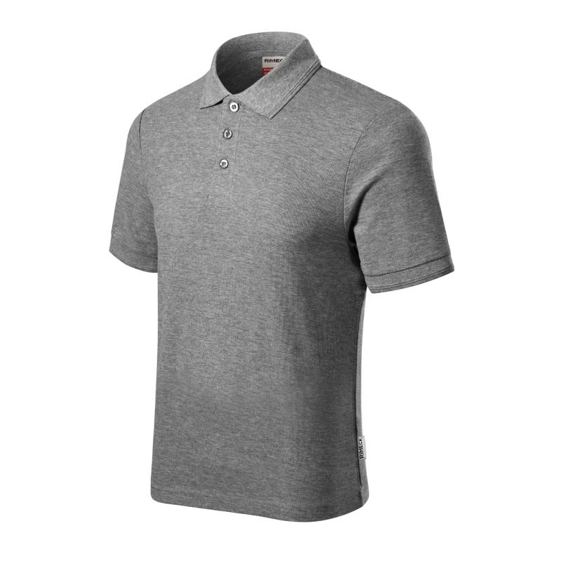 2. Men's Reserve Polo Shirt (Dark Gray Melange (Brand Label))