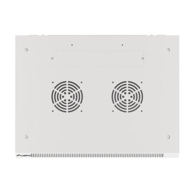 6. LANBERG WALL-HUNG RACK CABINET 19" 6U 600X450 METAL DOOR GRAY (FLAT PACK) WF01-6406-00S