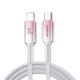 Joyroom S-A42 Crystal-Clear Series 30W USB-C - Lightning cable 1.2m - white
