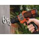 19. Black & Decker MT218K-QW Oscillating Multi-Tool Black, Orange 8500 OPM