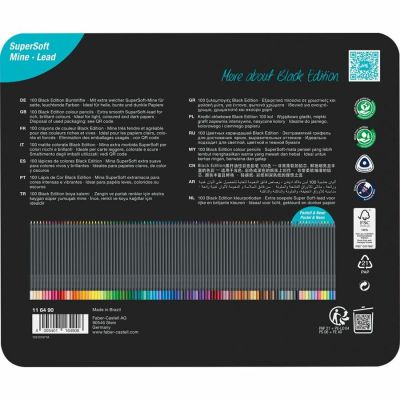 4. Faber-Castell 116490 colored pencil Assorted colors 100 pcs.