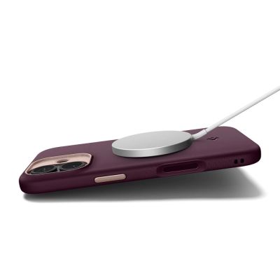 10. Spigen Nano Pop Mag MagSafe case for iPhone 17 - burgundy