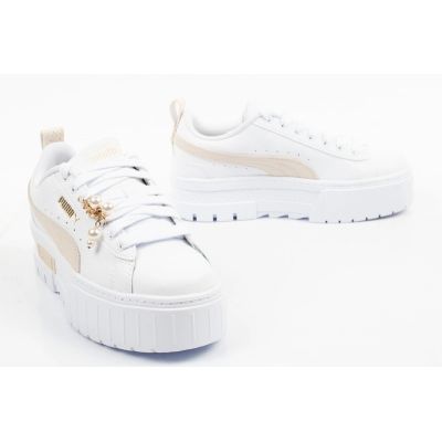 8. Puma Mayze Coquette Women's Sneakers White Platform Sports Shoes