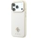 2. Guess Saffiano Small 4G & Classic Logo MagSafe case for iPhone 17 Pro Max / 18 Pro Max - beige
