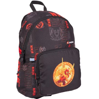 2. LEGO Ninjago Basic Backpack 20266-2502 Black One size