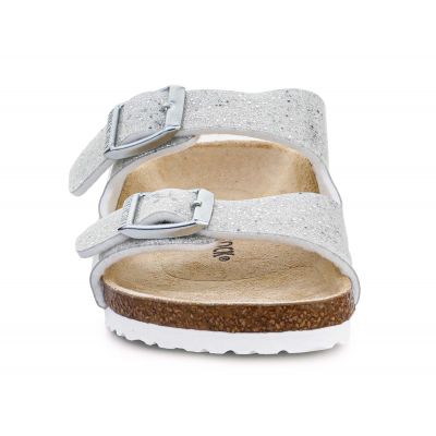3. Birkenstock Arizona Kids 1022230 Cosmic Sparkle White calfs 