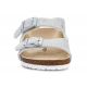 3. Kalpki Birkenstock Arizona Kids 1022230 Cosmic Sparkle White