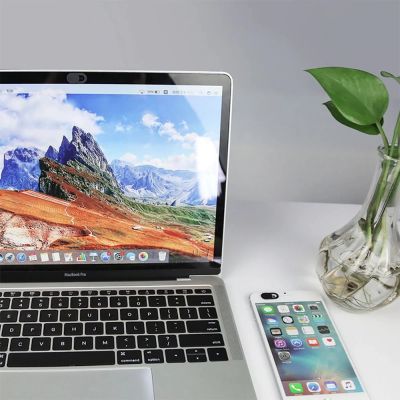 3. Tech-Protect Cam Fit+ 3-pack laptop camera cover - black