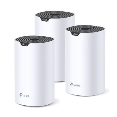 5. TP-Link Deco S7 (3-pack) Dual-band (2.4 GHz/5 GHz) Wi-Fi 5 (802.11ac) White, Black Internal