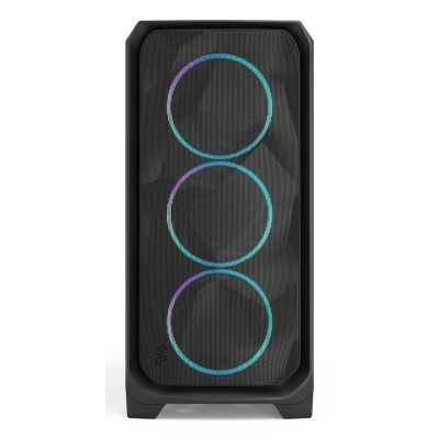 2. Fractal Design Meshify 3 XL Case 2A07-06K Black