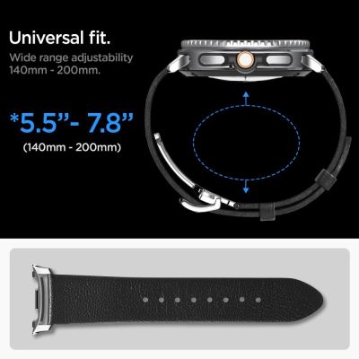 11. Spigen Enzo Strap for Samsung Galaxy Watch 40/44/46 mm - Black