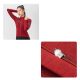 4. Rockbros YPW065 TVI Women's Long Sleeve Cycling Jersey Fall/Winter L - Red