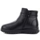 7. Comfortable women's ankle boots with a wedge, black Potocki PT16397