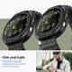 11. Spigen Liquid Air Case for Samsung Galaxy Watch 8 44mm - Matte Black