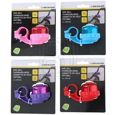 2. Bicycle bell Dunlop Bell D48mm 4ass AL 53127