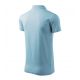 9. Malfini Single J. M MLI-20215 blue polo shirt