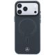 3. Mercedes Leather 3D MagSafe case for iPhone 18 Pro Max / 17 Pro Max - anthracite