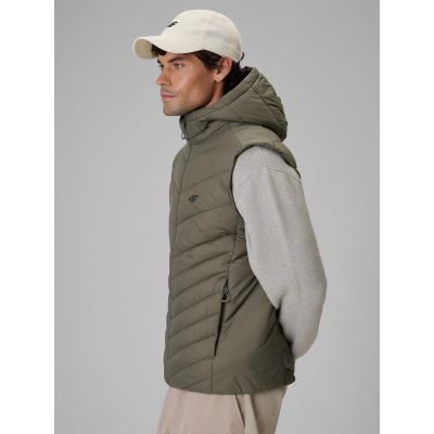 5. Men's vest with synthetic filling 4F 4FRAW26TVJAM405-43S