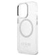 6. Guess Metal Outline MagSafe case for iPhone 13 Pro / iPhone 13 - silver