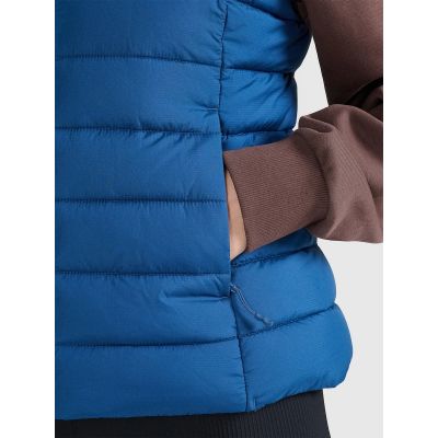 3. Women's down vest with synthetic filling 4F 4FWAW25TVJAF218-51S