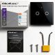 8. QOLTEC LIGHT ON/OFF SWITCH | TOUCH 2-CHANNEL | WI-FI | TIMER | TUYA | BLACK
