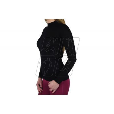 2. GymHero Longsleeve Seamless T-shirt W 766-BLACK