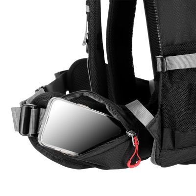 16. NC1993 NORTHLAKE BLACK TOURIST BACKPACK 30L+10 NILS CAMP