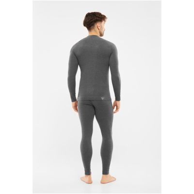 VIKING Tende Man Longsleeve PrimaLoft Cashmere Men's Underwear Gray XXXL