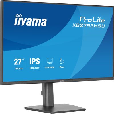 5. iiyama ProLite XB2793HSU-B1 computer monitor 68.6 cm (27") 1920 x 1080 px Full HD LED Black