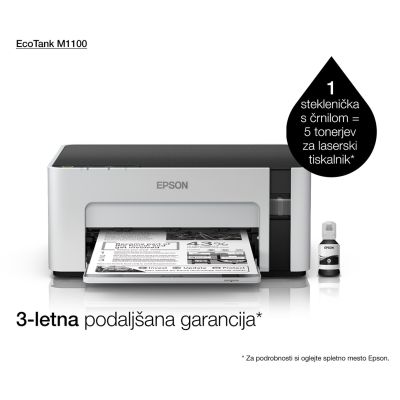 9. Epson EcoTank M1100 inkjet printer