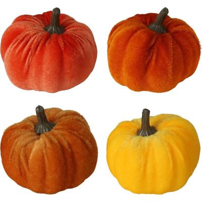 11. HALLOWEEN PUMPKIN DECORATIVE FIGURE 4 PCS