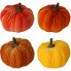 11. HALLOWEEN PUMPKIN DECORATIVE FIGURE 4 PCS