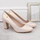 11. Sergio Leone W SK193B beige pearl heel pumps 