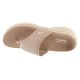 3. Skechers Go Walk Arch Fit 2.0 Sandals – Carrie 140861-TPE Beige, Size 36