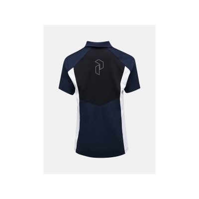 2. PEAK PERFORMANCE M Swift Polo Men's T-Shirt, Navy Blue