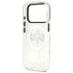 7. Karl Lagerfeld IML Karl Sketch Logo MagSafe Case for iPhone 17 Pro - Transparent