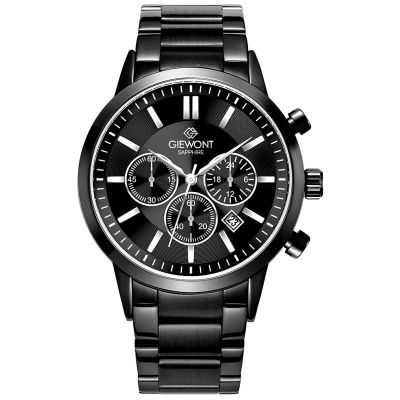 Men's Watch Giewont Chronograph Sapphire Black GW8510-B2