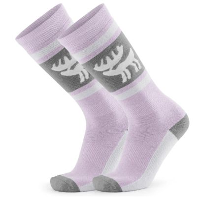 Qunature Pink Winter Thermal Socks 35–38