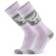 Qunature Pink Winter Thermal Socks 35–38