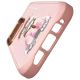 6. Nimmy Glasses Cool Cat Case for iPhone 16 Pro - Pink